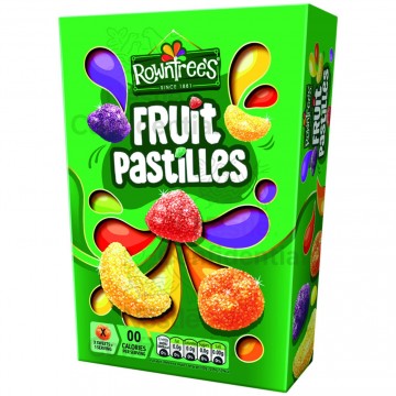 NESTLE ROWNTREE FRUIT PASTILLES vaisių skonio saldainiukai 320 g